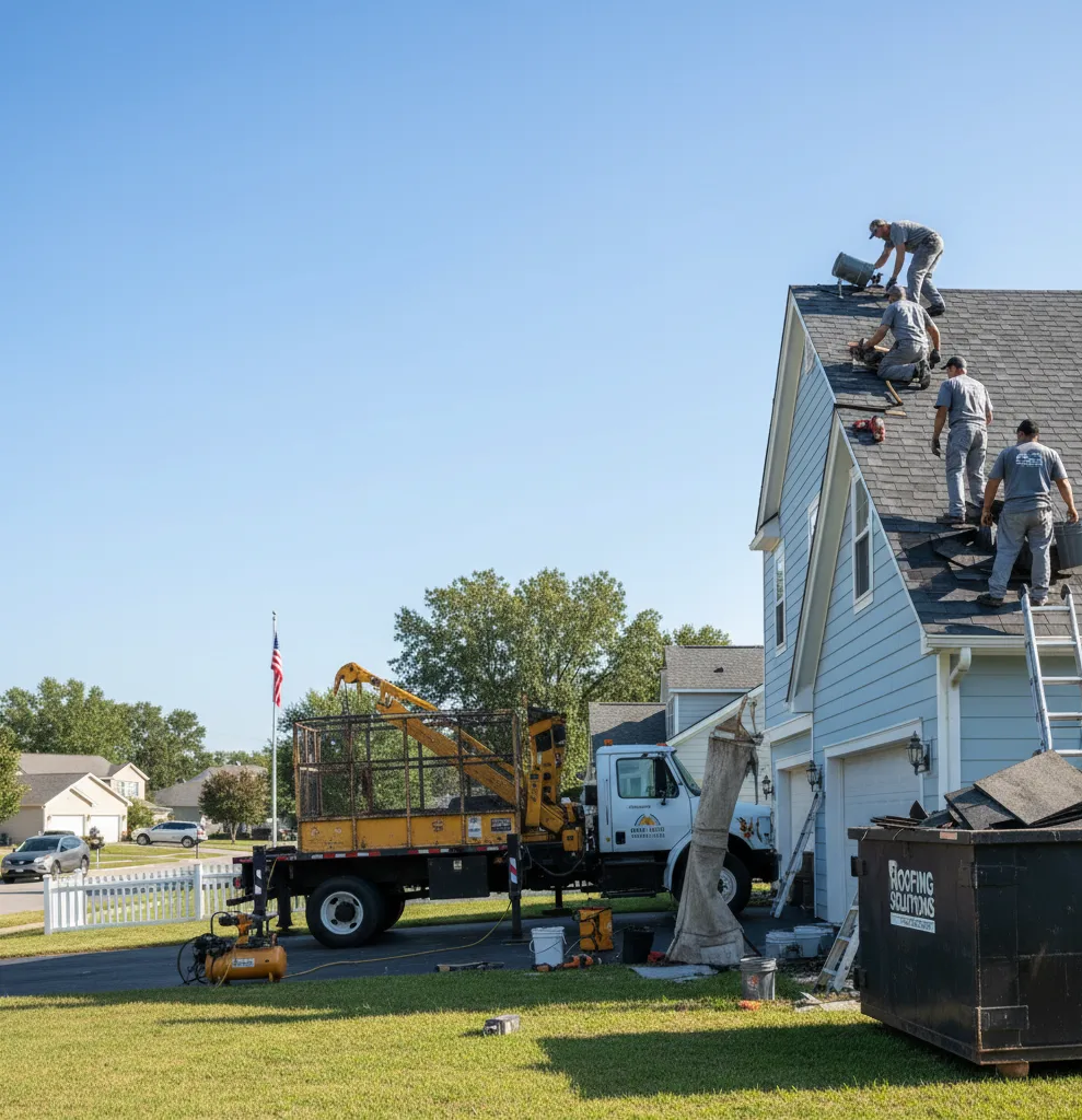 Roof Repair in Hahnville